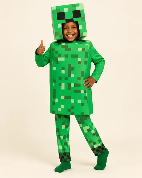 Minecraft costume, 4 to 6 years