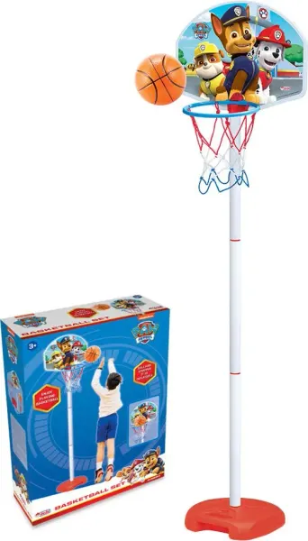 Paw Patrol large basketball set with stand
