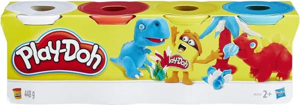 Play-Doh modelling dough 4-pack, 448 g