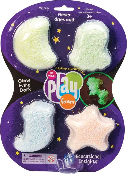 Playfoam glow in the dark, 4-pack