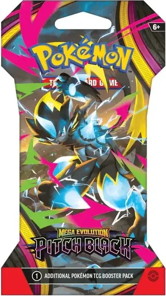 Pokémon TCG Mega Evolution Pitch Black sleeved booster pack
