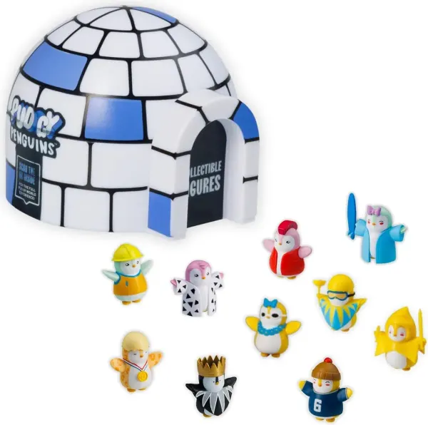Pudgy Penguins surprise collectible figure igloo