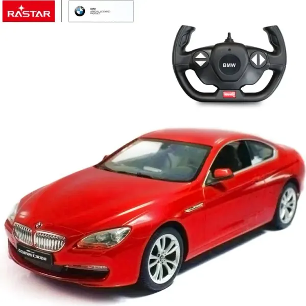 Rastar remote control BMW 6S 1:10, red