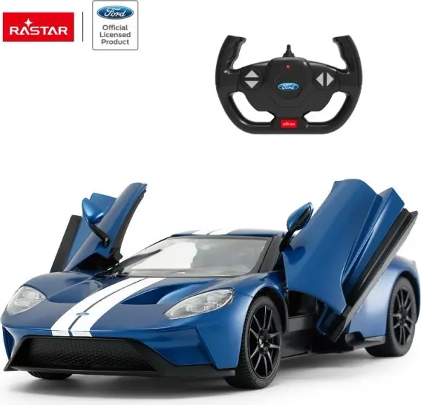 Rastar remote control Ford GT 1:14, blue and black