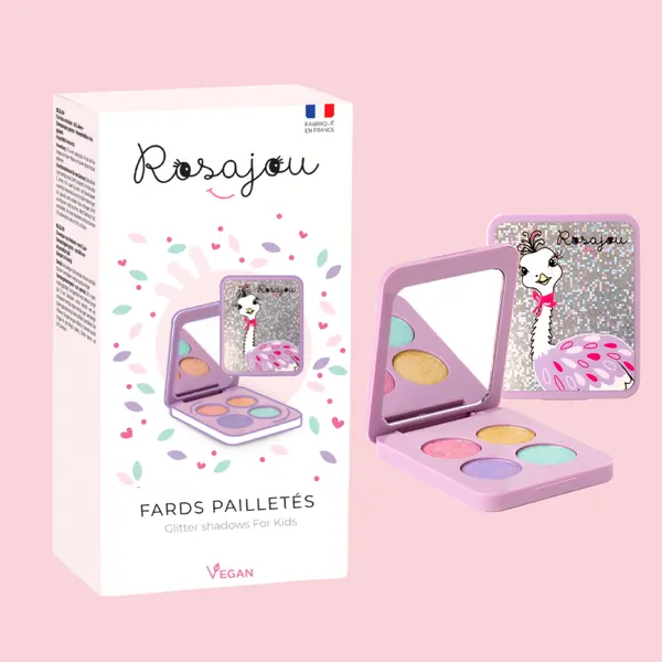 Rosajou glitter eyeshadow palette