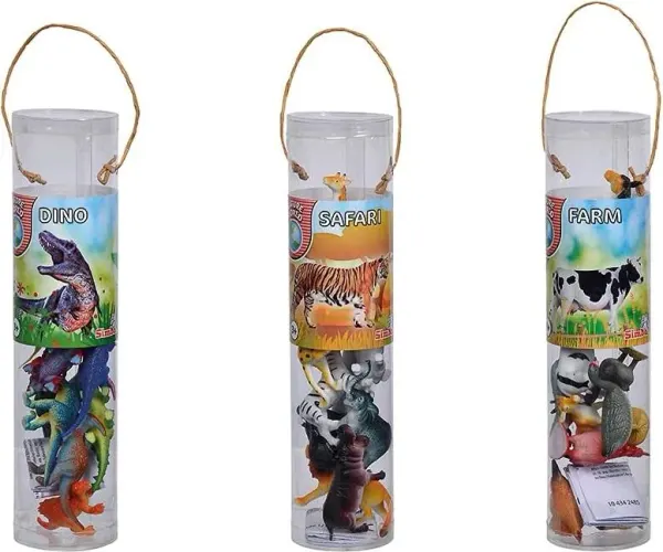 Simba animals in a tube, assorted