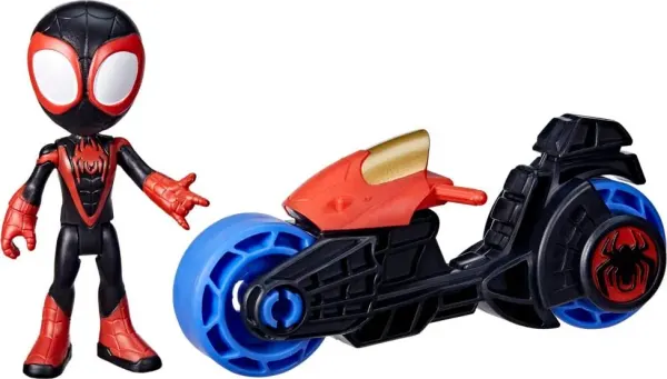 Spidey and His Amazing Friends motorcycle & figure