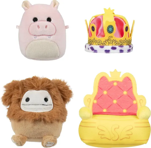 Squishmallows Micromallows 2 figures and 2 accessories set, assorted
