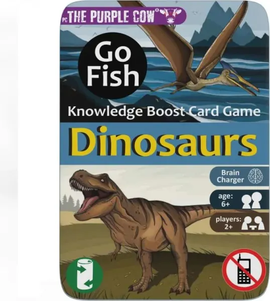 Go Fish card game, Dinosaurs