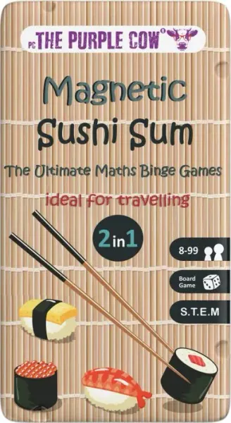 Sushi Sum travel game