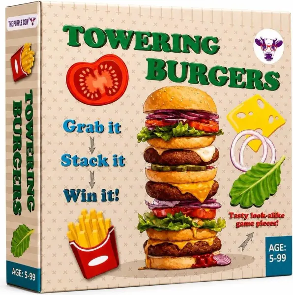 Towering Burgers board game
