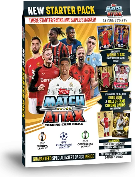 Topps UEFA Champions League Match Attax 2024/25 starter pack