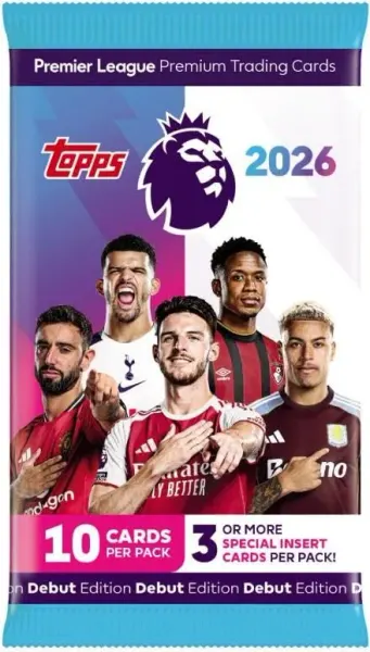 Topps Premier League 2025/26 single pack
