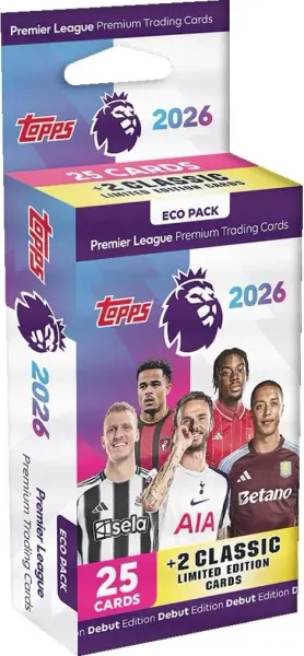 Topps Premier League 2025/26 eco pack
