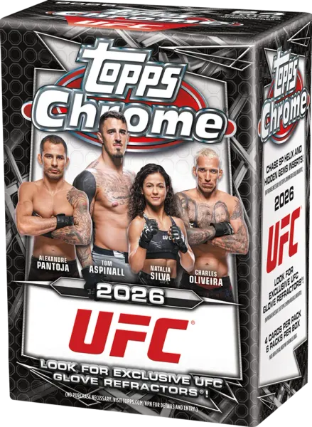 Topps UFC Chrome 2026 value box