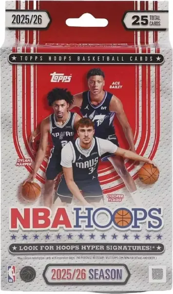Topps NBA Hoops 2025/26 hanger box