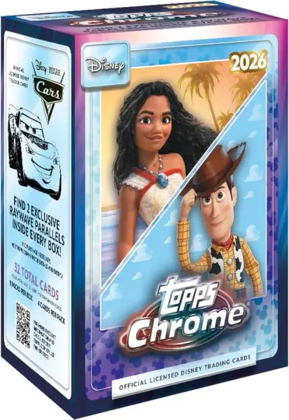 Topps Disney Chrome 2026 value box