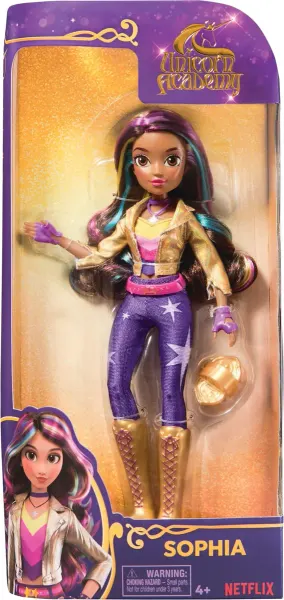 Unicorn Academy fashion doll (Sophia, Ava, Isabel), assorted