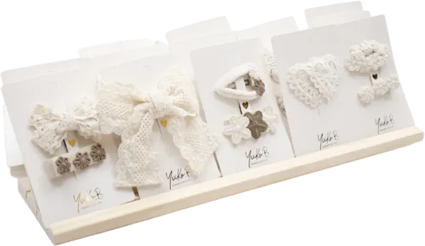 Premium Bohemian hair clips, assorted